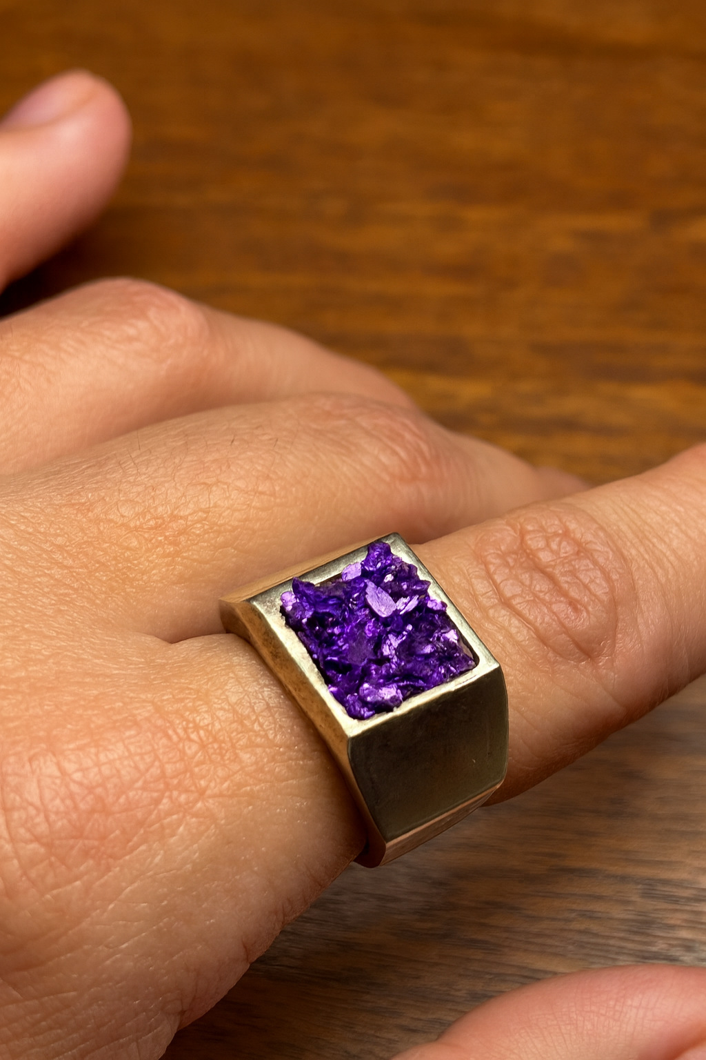 ANILLO ISHI VIOLETA AMATISTA